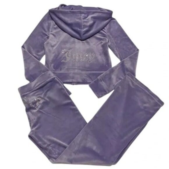 Juicy Couture Velour Tracksuit Set Size Small - Picture 1 of 2